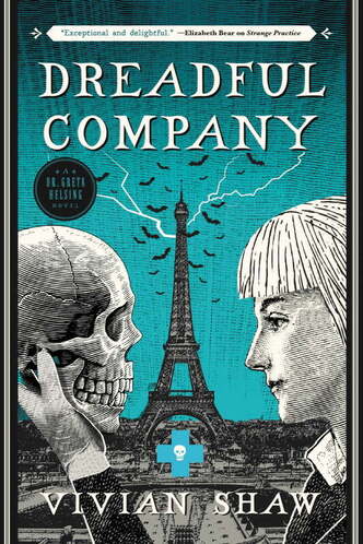  Dreadful Company by Vivian Shaw book cover